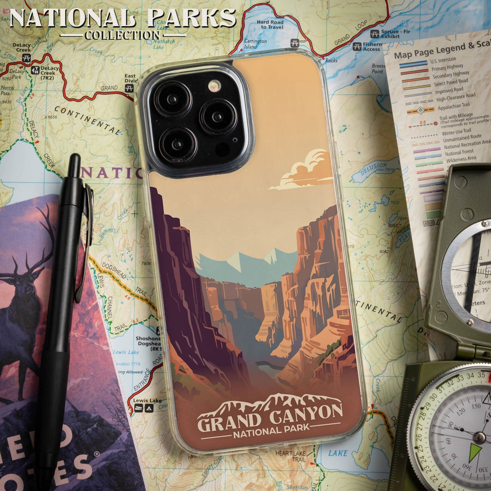 National Parks Grand Canyon HD Apple iPhone 12 Series Mag - Safe Phone Case - Wear with style
