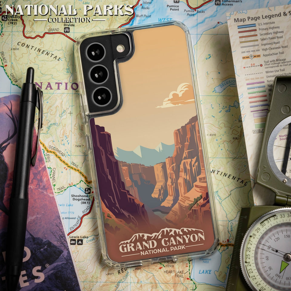 National Parks Grand Canyon HD Samsung Galaxy S24 Phone Case - Wear with style