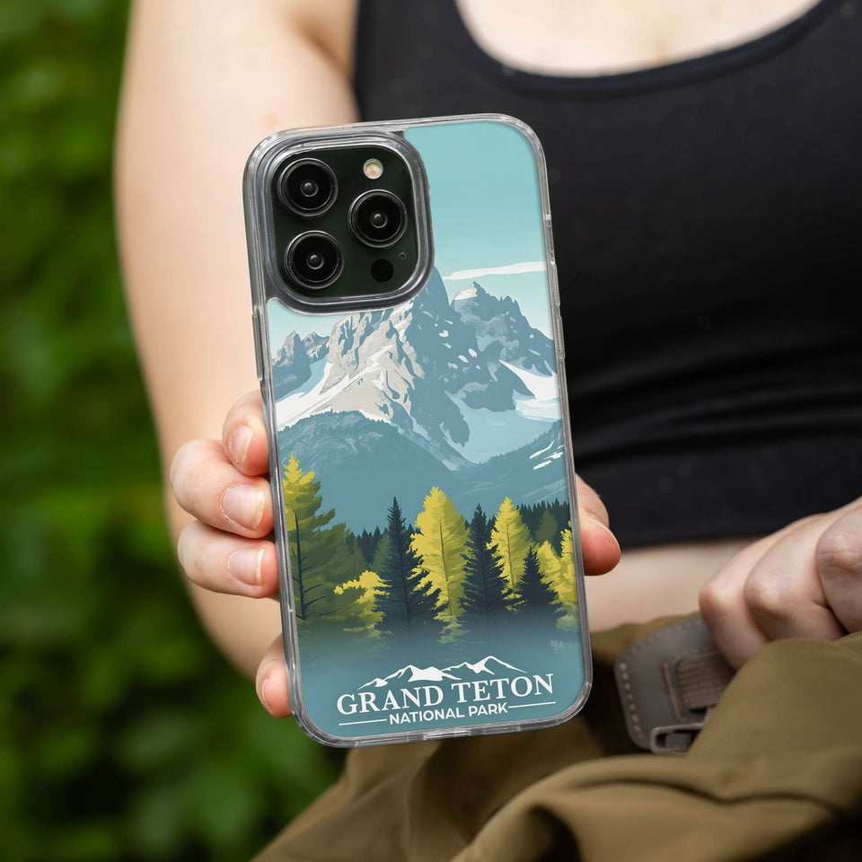 National Parks Grand Teton HD Apple iPhone 11 Series Phone Case - Wear with style