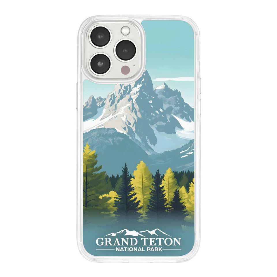 National Parks Grand Teton HD Apple iPhone 16 Mag - Safe Phone Case - Wear with style