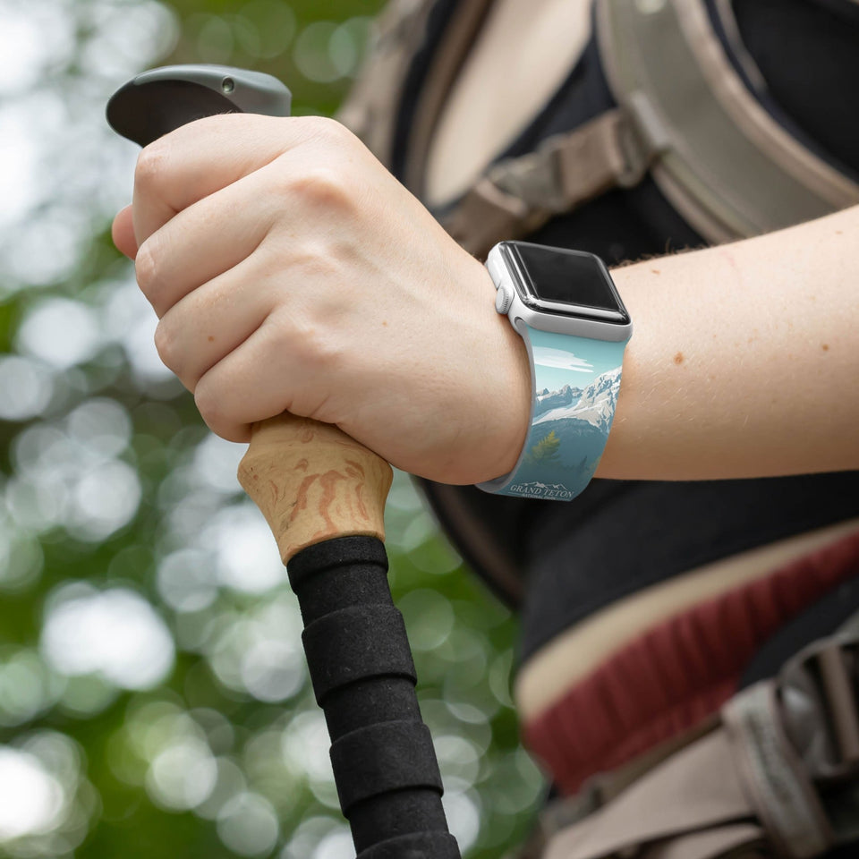 National Parks Grand Teton HD Apple Watch Band - Wear with style