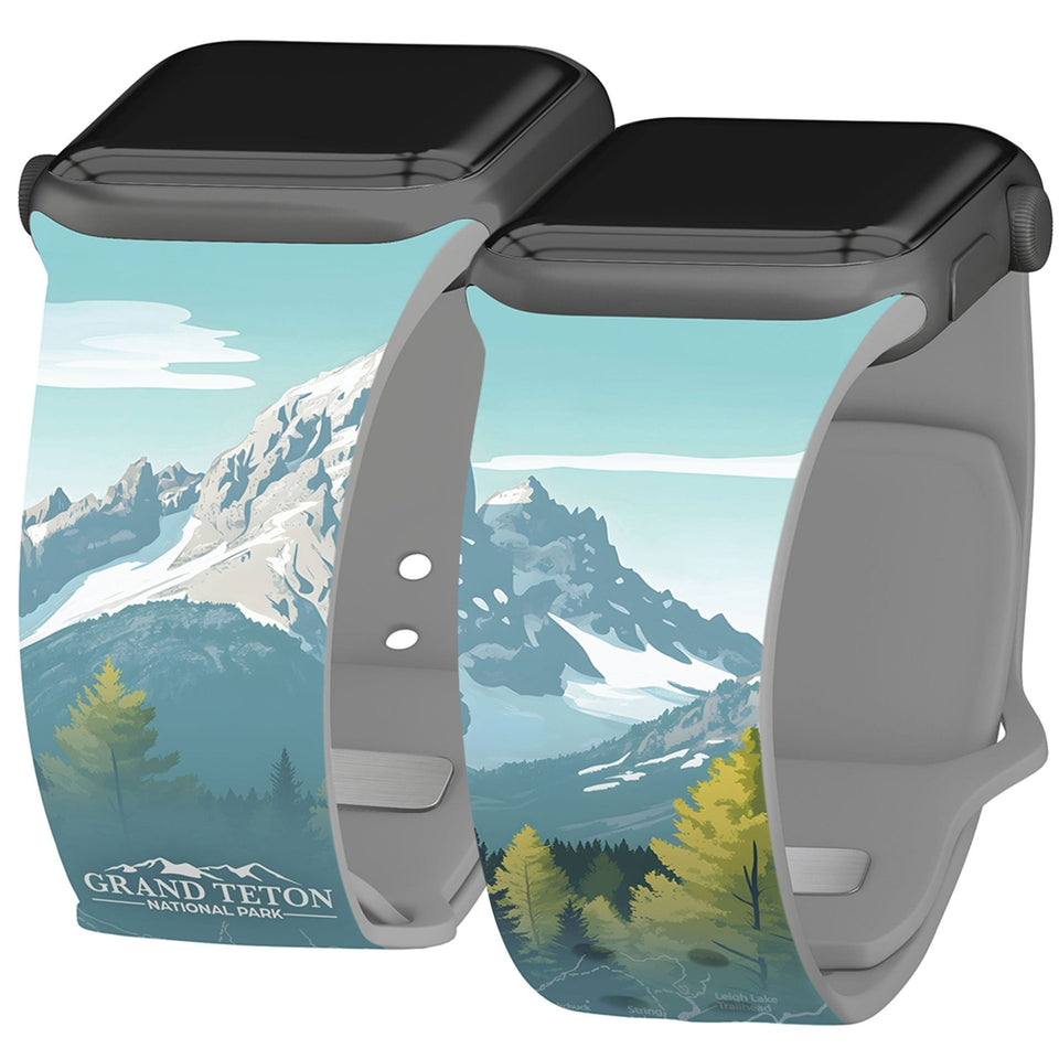 National Parks Grand Teton HD Apple Watch Band - Wear with style