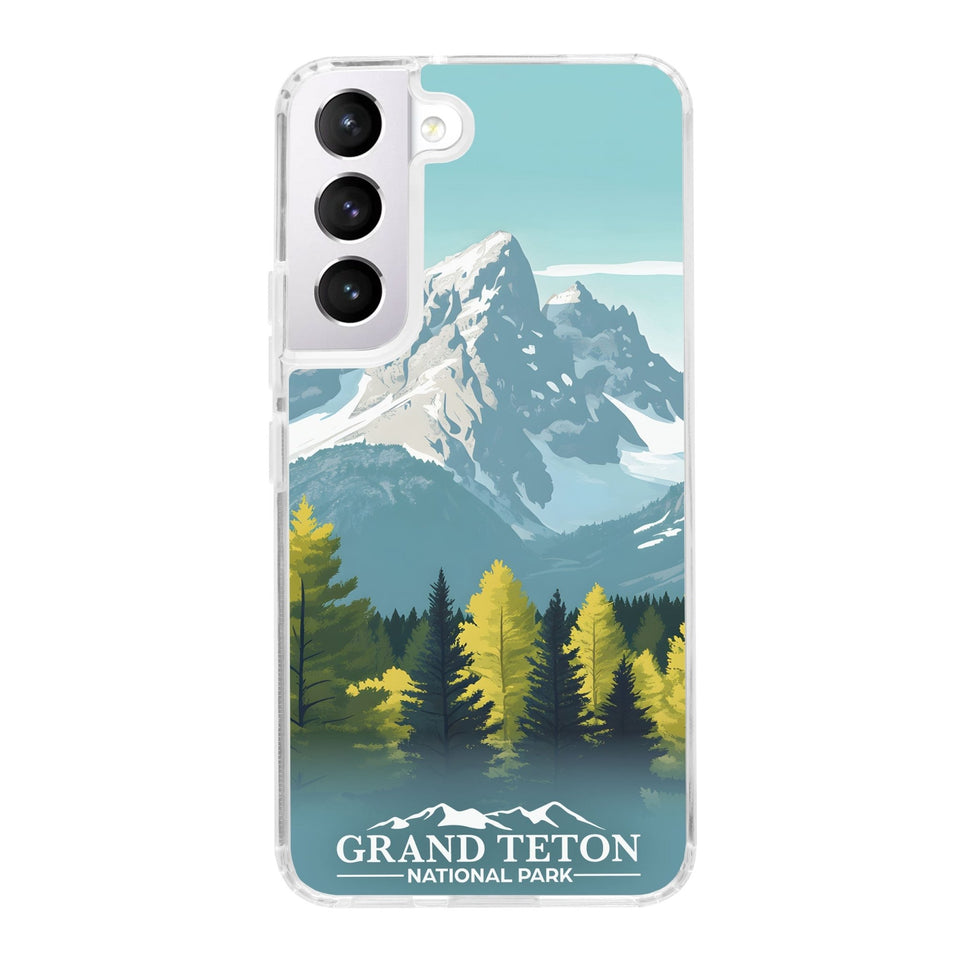 National Parks Grand Teton HD Samsung Galaxy S24 Phone Case - Wear with style