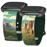 National Parks Great Basin HD Fitbit Versa 3 & Sense 1 Watch Band - Wear with style