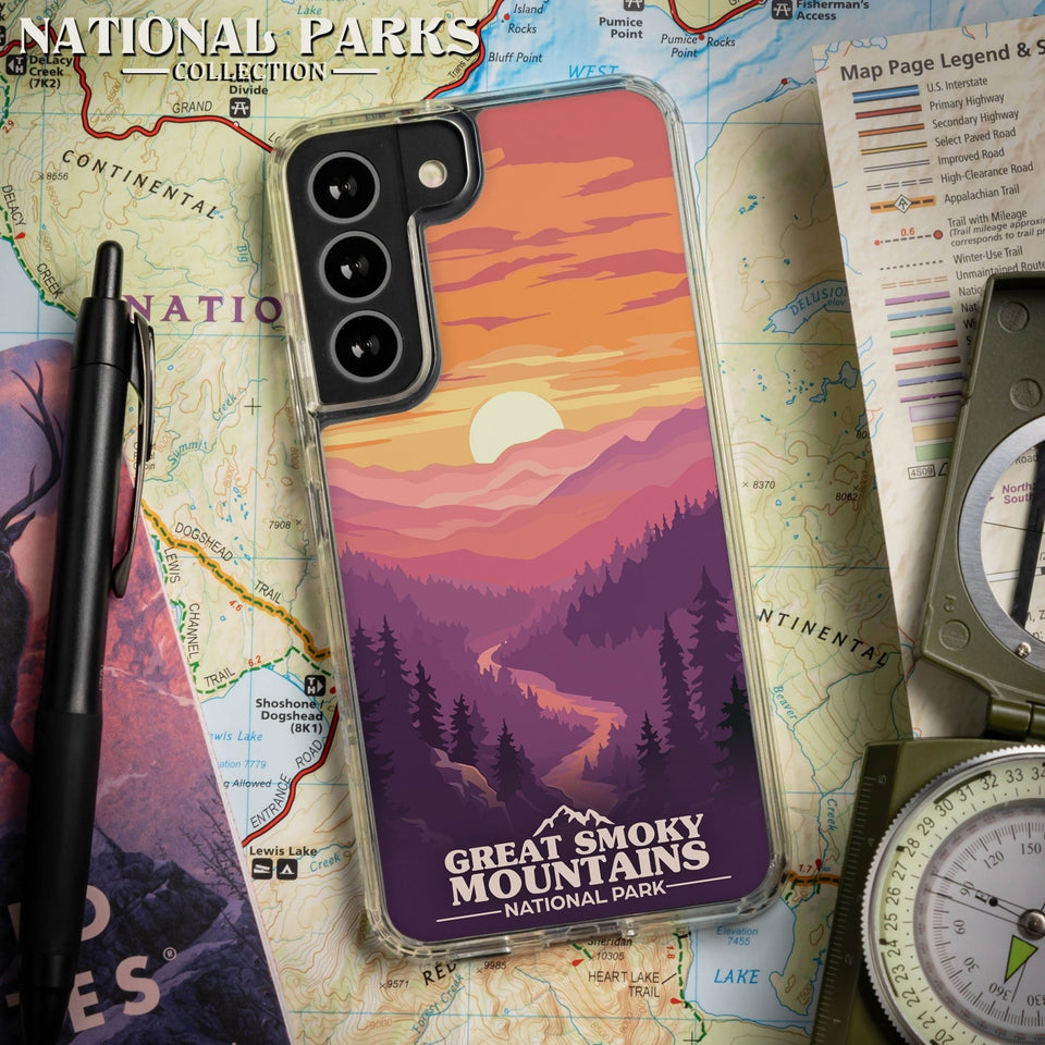 National Parks Great Smoky Mountains HD Samsung Galaxy S22 Phone Case - Wear with style