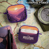 National Parks Great Smoky Mountains HDX Apple Airpods Gen 3 Case Cover - Wear with style