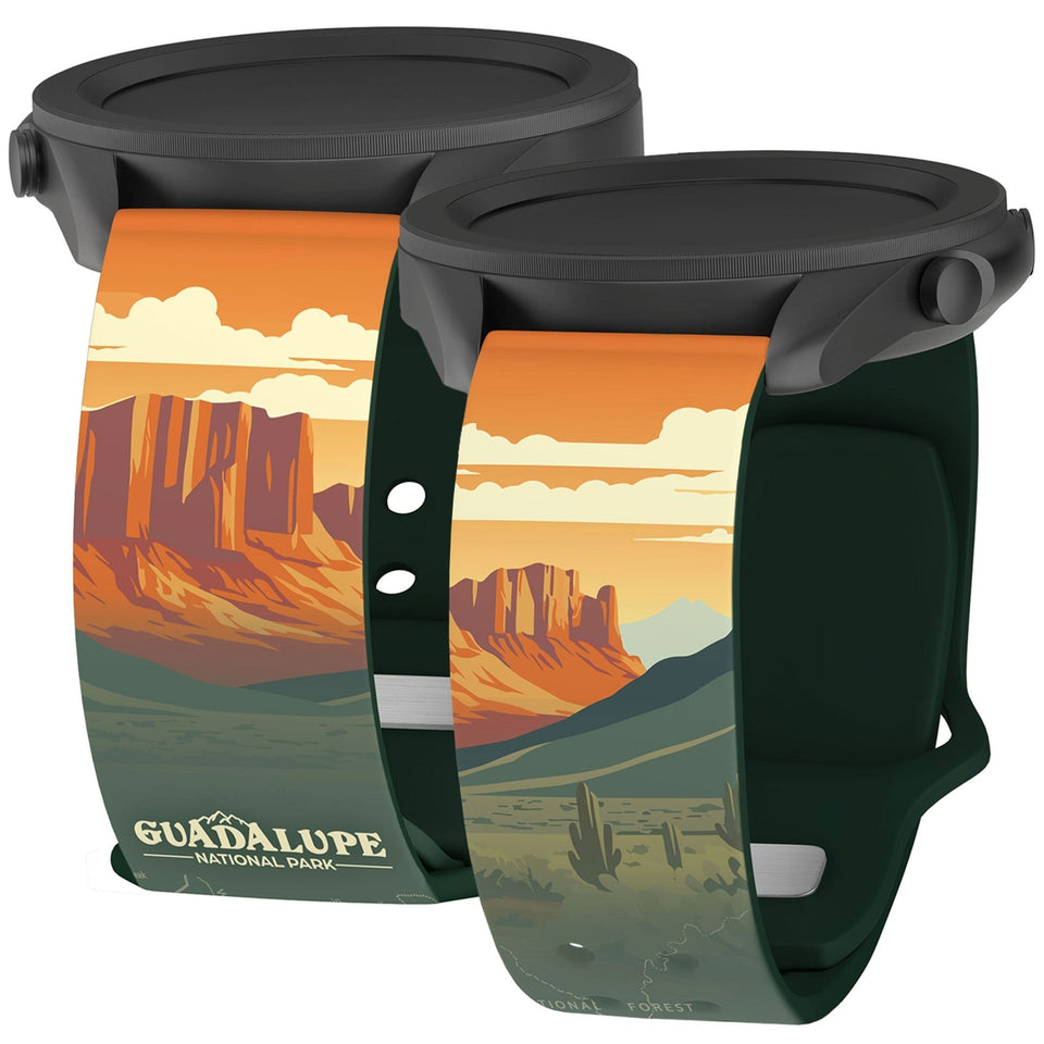 National Parks Guadalupe HD Watchband for Samsung, Garmin, Fossil, and More - Wear with style