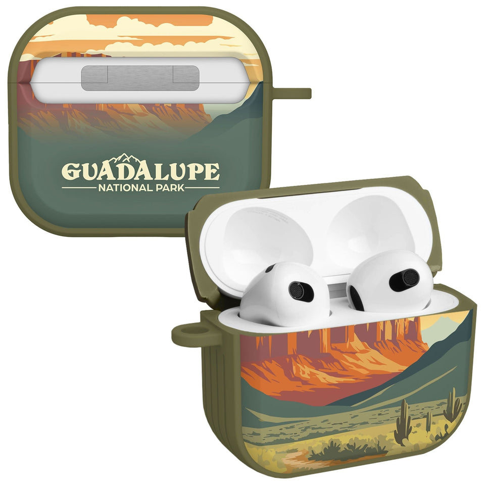 National Parks Guadalupe HDX Apple Airpods Gen 3 Case Cover - Wear with style