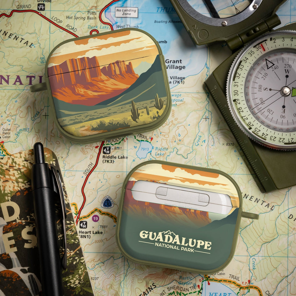 National Parks Guadalupe HDX Apple Airpods Gen 3 Case Cover - Wear with style