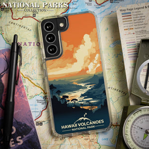 National Parks Hawaii Volcanoes HD Samsung Galaxy S24 Phone Case - Wear with style