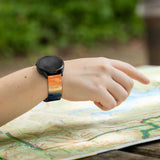 National Parks Hawaii Volcanoes HD Watchband for Samsung, Garmin, Fossil, and More - Wear with style