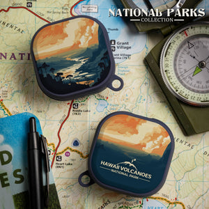 National Parks Hawaii Volcanoes HDX Samsung Galaxy Buds Pro & Buds Live Case Cover - Wear with style