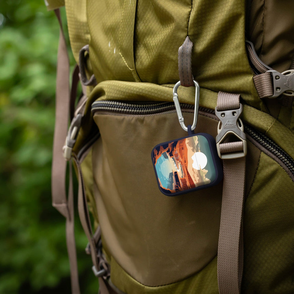 National Parks Hot Springs HDX Apple Airpods Gen 1 & 2 Case Cover - Wear with style