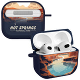 National Parks Hot Springs HDX Apple Airpods Gen 3 Case Cover - Wear with style