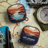 National Parks Hot Springs HDX Samsung Galaxy Buds Pro & Buds Live Case Cover - Wear with style