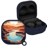 National Parks Hot Springs HDX Samsung Galaxy Buds Pro & Buds Live Case Cover - Wear with style