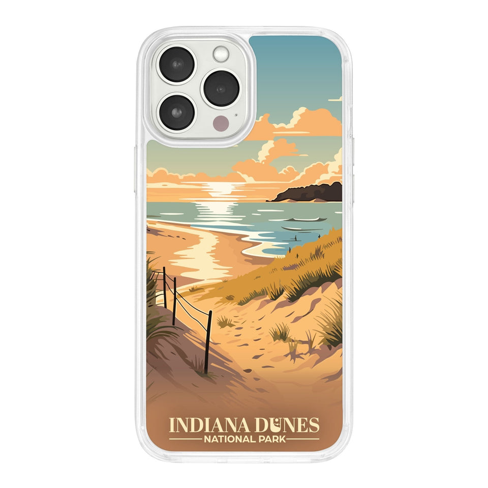 National Parks Indiana Dunes HD Apple iPhone 13 Series Mag - Safe Phone Case - Wear with style