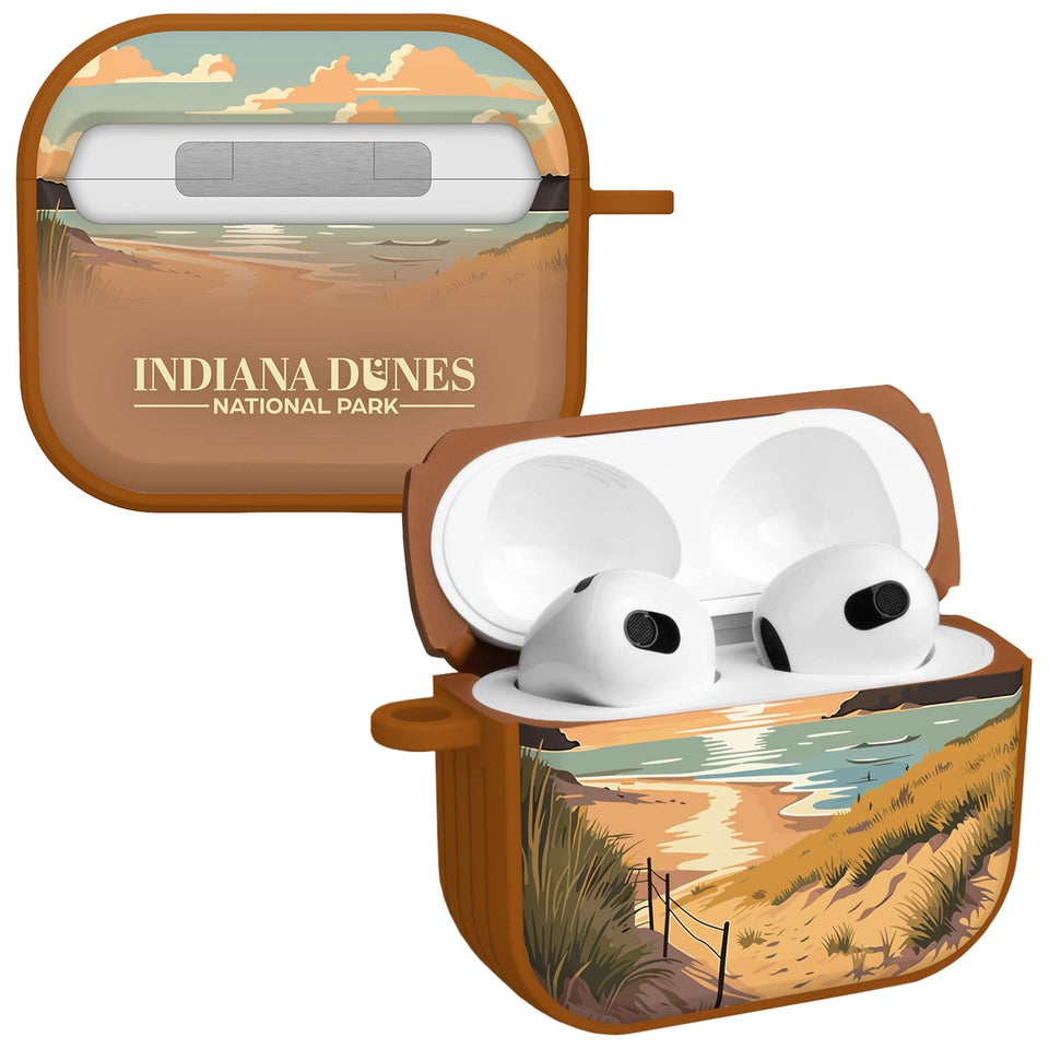 National Parks Indiana Dunes HDX Apple Airpods Gen 3 Case Cover - Wear with style