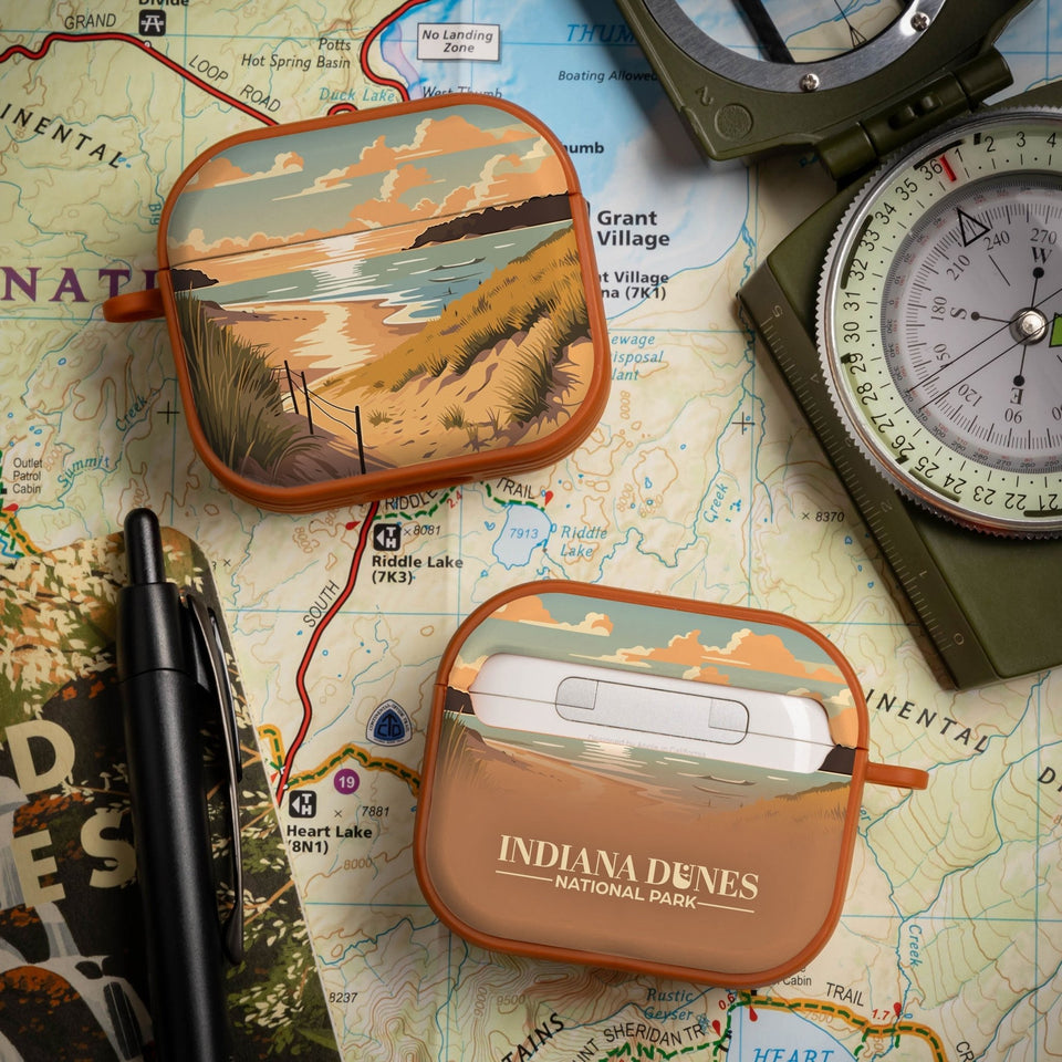 National Parks Indiana Dunes HDX Apple Airpods Gen 3 Case Cover - Wear with style
