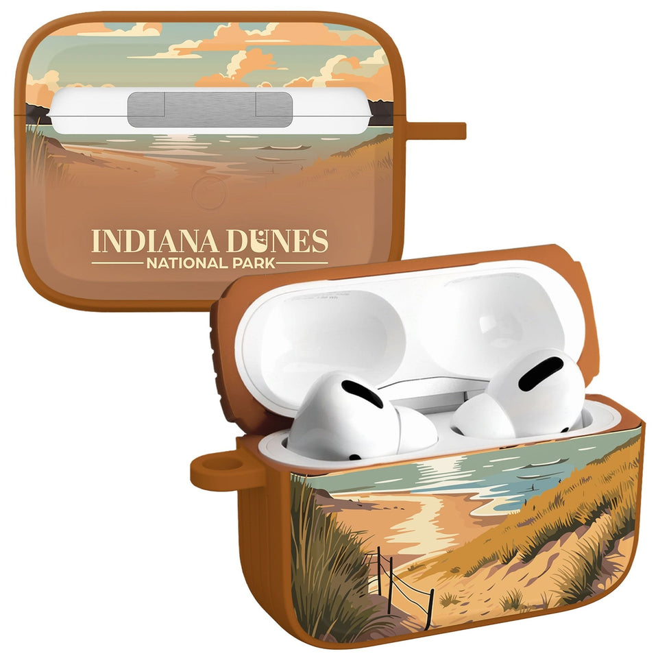 National Parks Indiana Dunes HDX Apple Airpods Pro 1 & 2 Case Cover - Wear with style