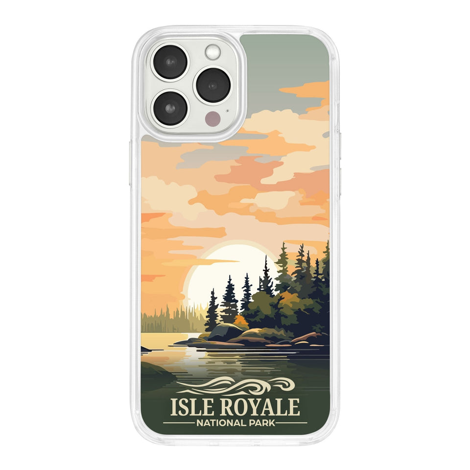 National Parks Isla Royale HD Apple iPhone 12 Series Mag - Safe Phone Case - Wear with style