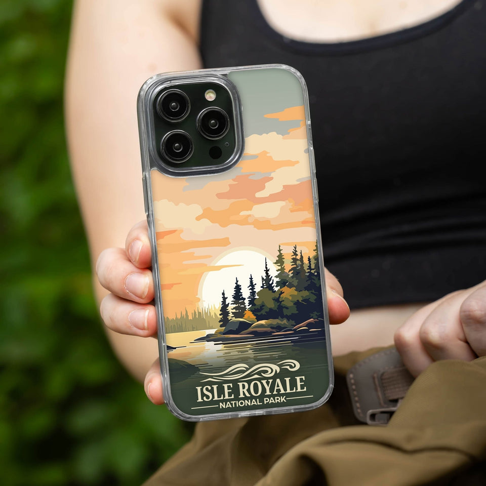 National Parks Isla Royale HD Apple iPhone 14 Series Mag - Safe Phone Case - Wear with style