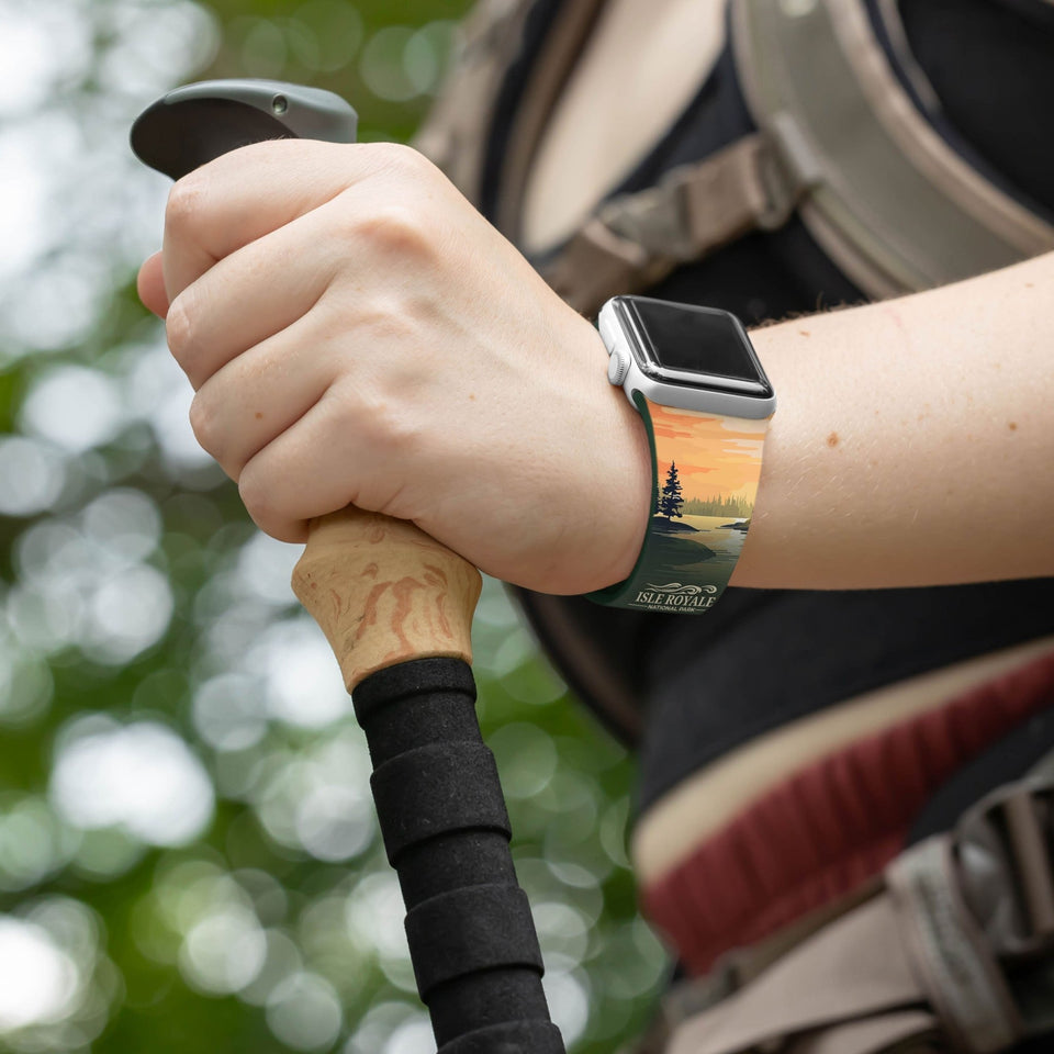 National Parks Isla Royale HD Apple Watch Band - Wear with style