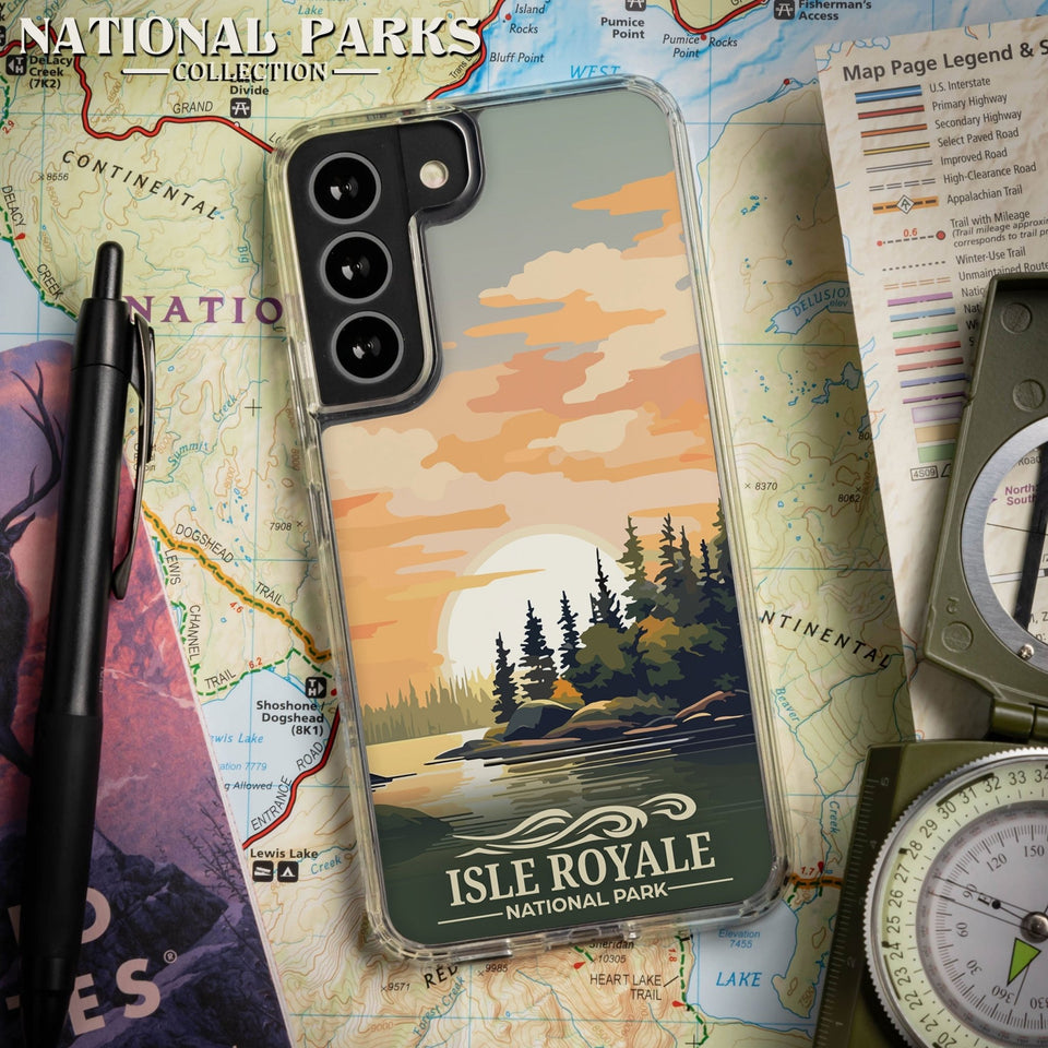 National Parks Isla Royale HD Samsung Galaxy S21 Phone Case - Wear with style