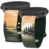National Parks Isla Royale HD Watchband for Samsung, Garmin, Fossil, and More - Wear with style