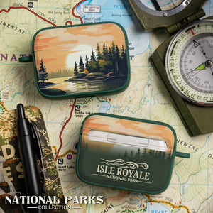 National Parks Isla Royale HDX Apple Airpods Pro 1 & 2 Case Cover - Wear with style