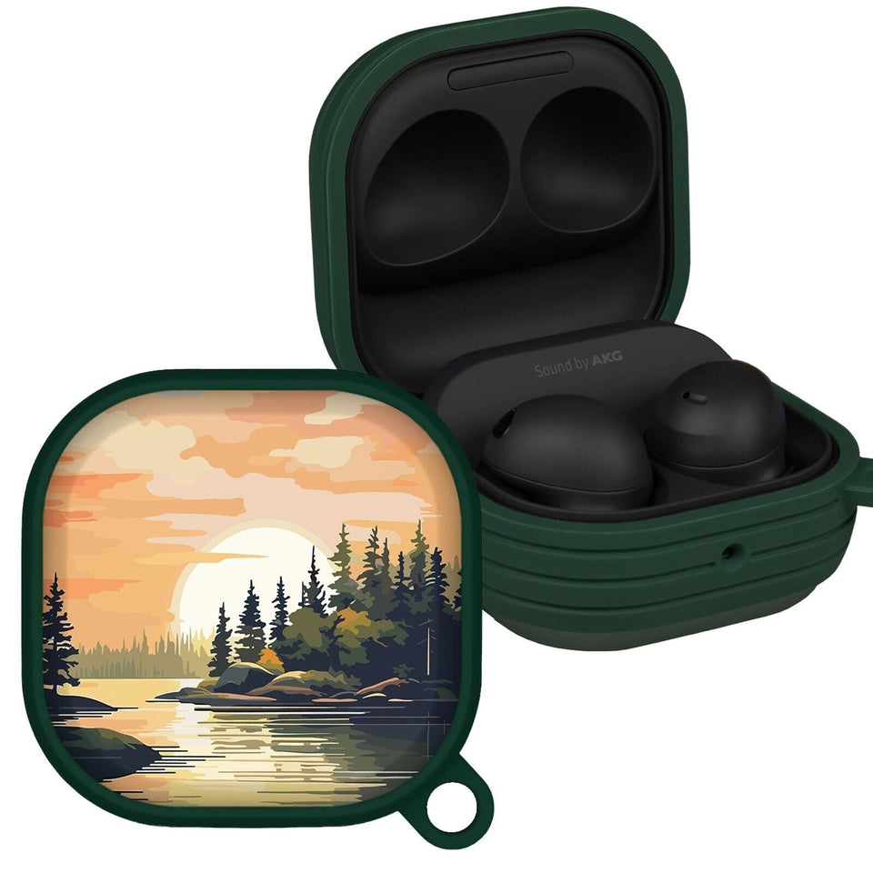 National Parks Isla Royale HDX Samsung Galaxy Buds Pro & Buds Live Case Cover - Wear with style