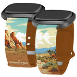 National Parks Joshua Tree HD Fitbit Versa 3 & Sense 1 Watch Band - Wear with style