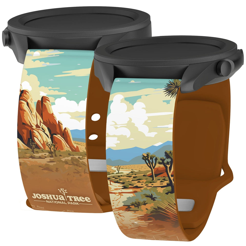 National Parks Joshua Tree HD Watchband for Samsung, Garmin, Fossil, and More - Wear with style