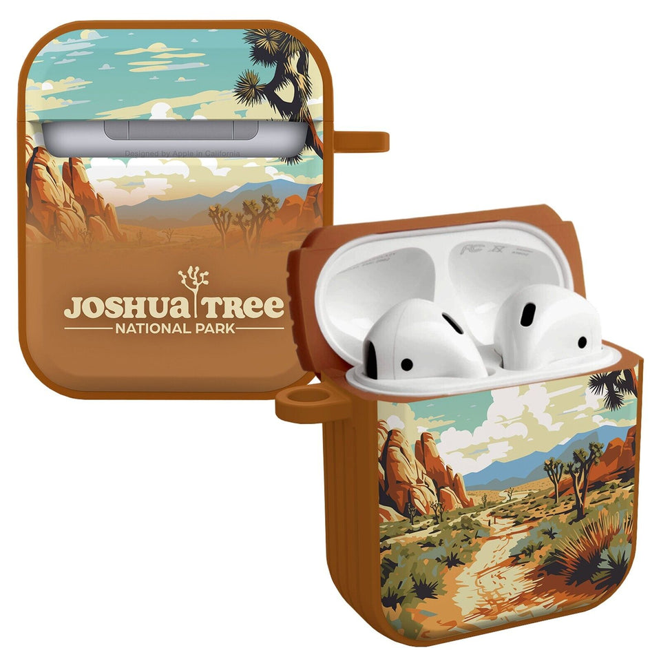 National Parks Joshua Tree HDX Apple Airpods Gen 1 & 2 Case Cover - Wear with style