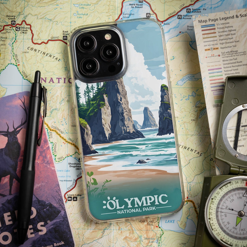 National Parks Olympic HD Apple iPhone 12 Series Mag - Safe Phone Case - Wear with style