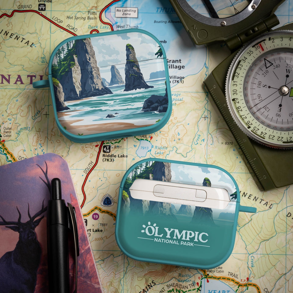 National Parks Olympic HDX Apple Airpods Gen 3 Case Cover - Wear with style
