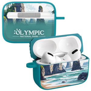 National Parks Olympic HDX Apple Airpods Pro 1 & 2 Case Cover - Wear with style