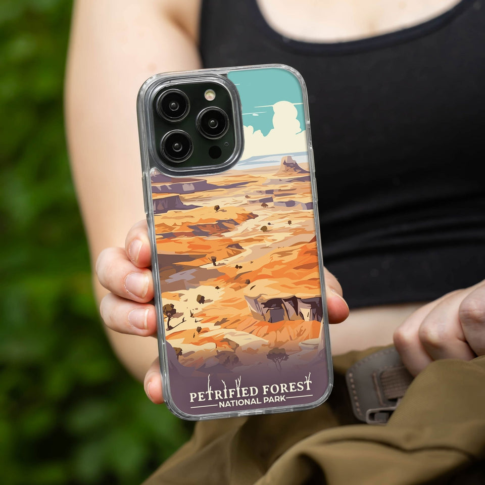 National Parks Petrified Forest HD Apple iPhone 16 Mag - Safe Phone Case - Wear with style