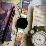 National Parks Petrified Forest HD Watchband for Samsung, Garmin, Fossil, and More - Wear with style