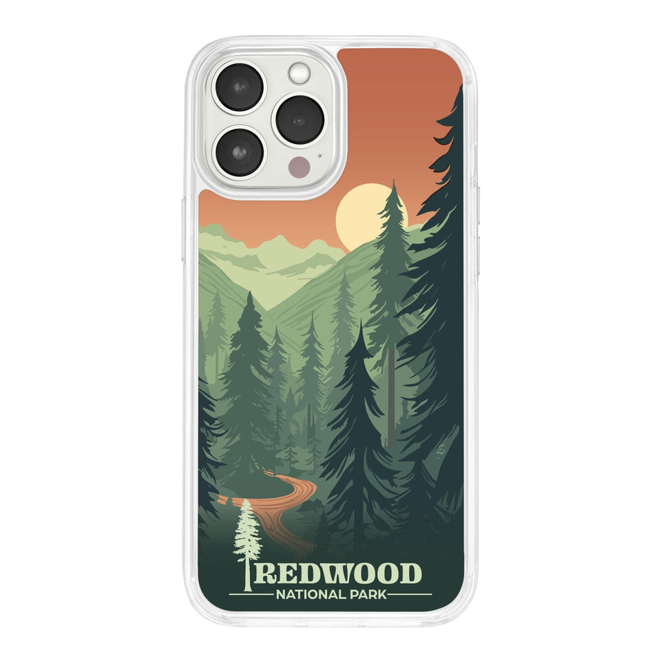 National Parks Redwood HD Apple iPhone 14 Series Mag - Safe Phone Case - Wear with style