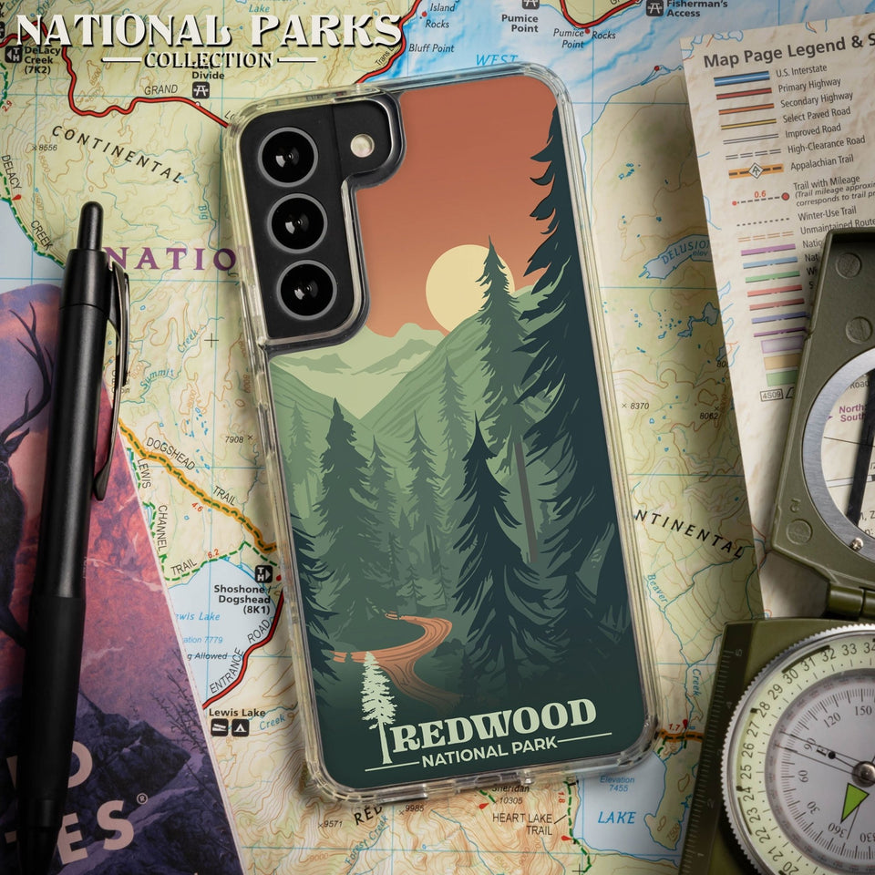 National Parks Redwood HD Samsung Galaxy S24 Phone Case - Wear with style