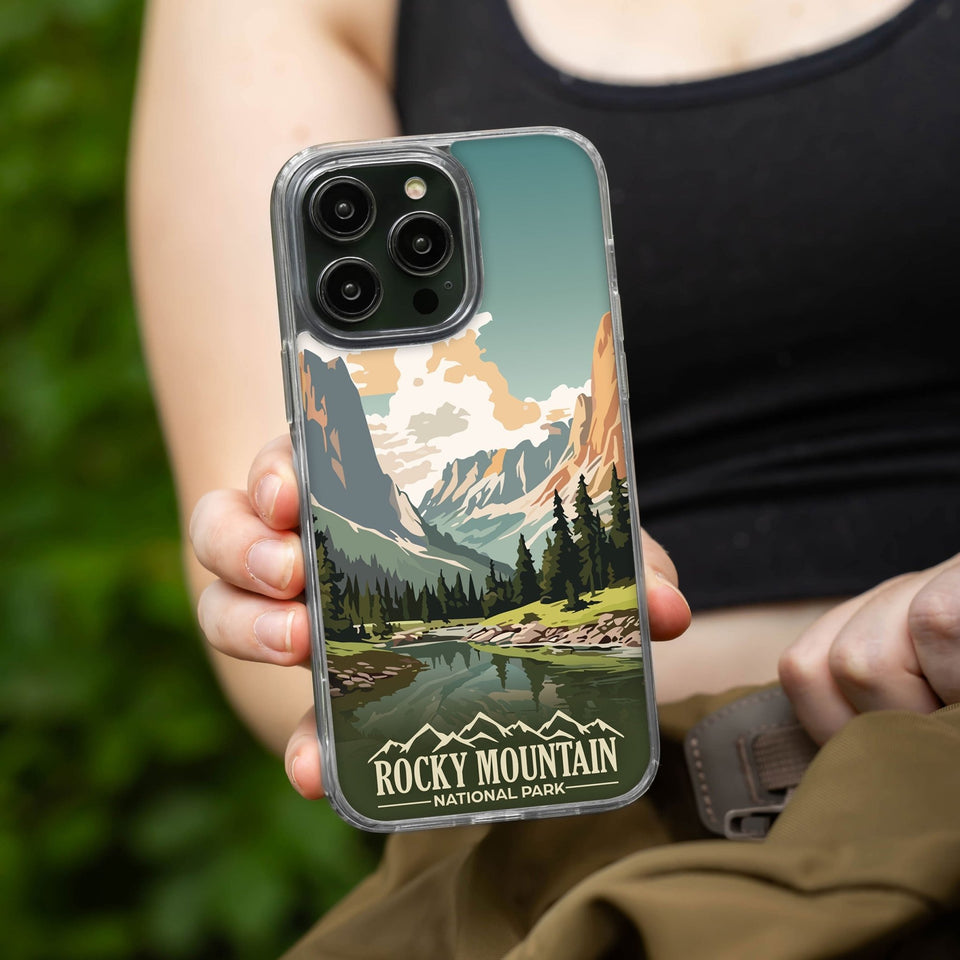 National Parks Rocky Mountain HD Apple iPhone 13 Series Mag - Safe Phone Case - Wear with style