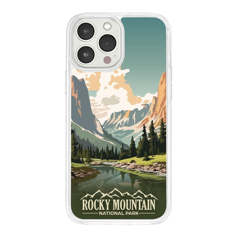 National Parks Rocky Mountain HD Apple iPhone 16 Mag - Safe Phone Case - Wear with style