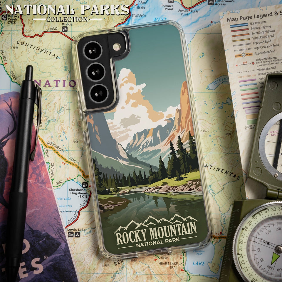 National Parks Rocky Mountain HD Samsung Galaxy S21 Phone Case - Wear with style
