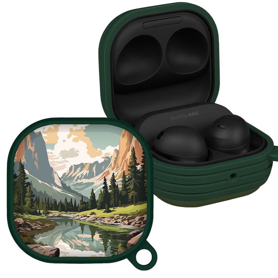 National Parks Rocky Mountain HDX Samsung Galaxy Buds Pro & Buds Live Case Cover - Wear with style