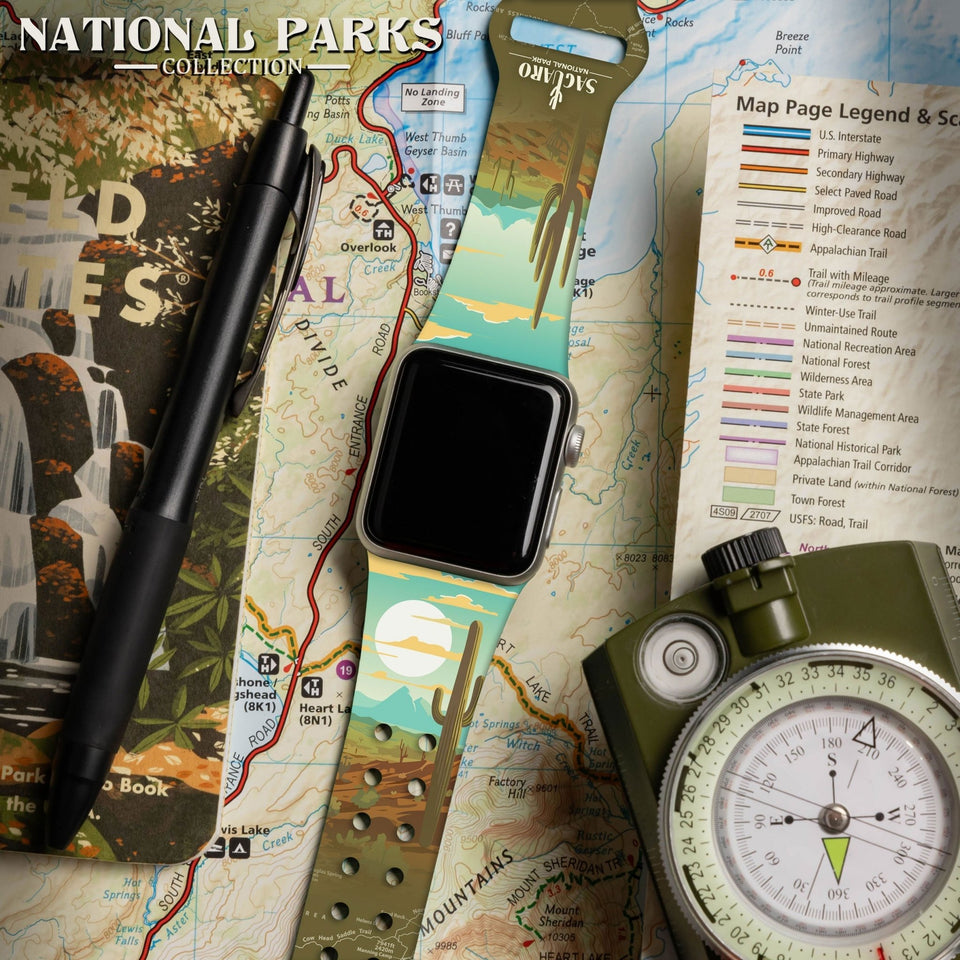 National Parks Saguaro HD Apple Watch Band - Wear with style