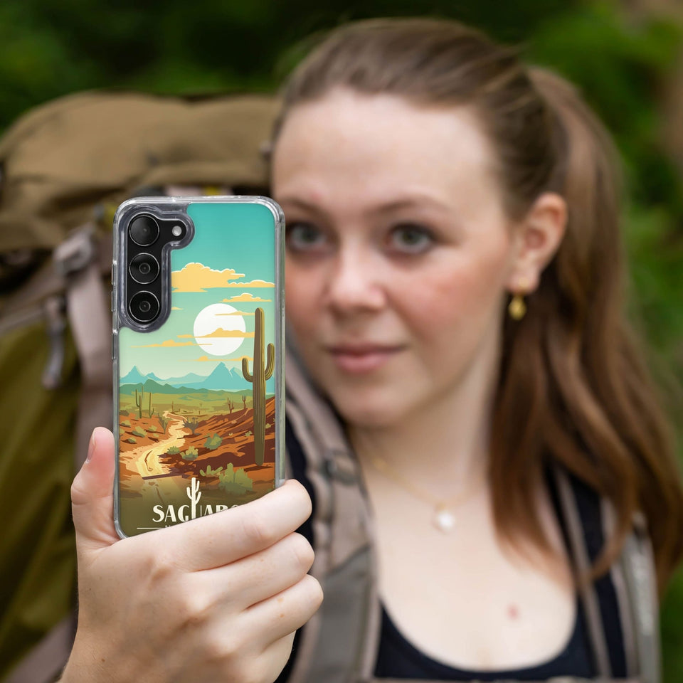 National Parks Saguaro HD Samsung Galaxy S24 Phone Case - Wear with style