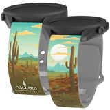 National Parks Saguaro HD Watchband for Samsung, Garmin, Fossil, and More - Wear with style