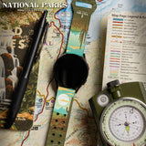 National Parks Saguaro HD Watchband for Samsung, Garmin, Fossil, and More - Wear with style
