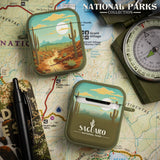 National Parks Saguaro HDX Apple Airpods Gen 1 & 2 Case Cover - Wear with style
